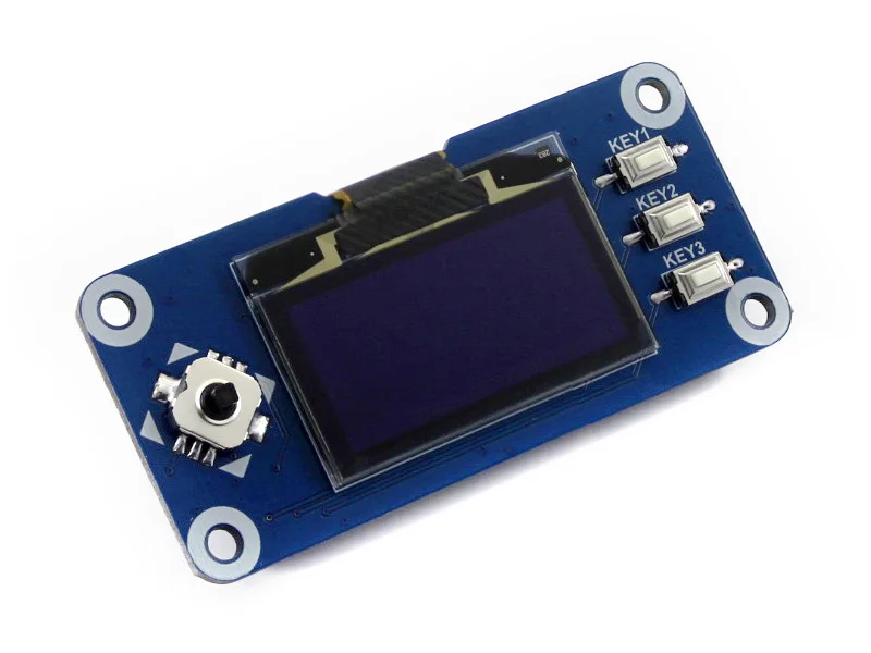 Шляпа Waveshare с oled-дисплеем 1 3 дюйма для Raspberry Pi 128x64 пикселей со встроенным