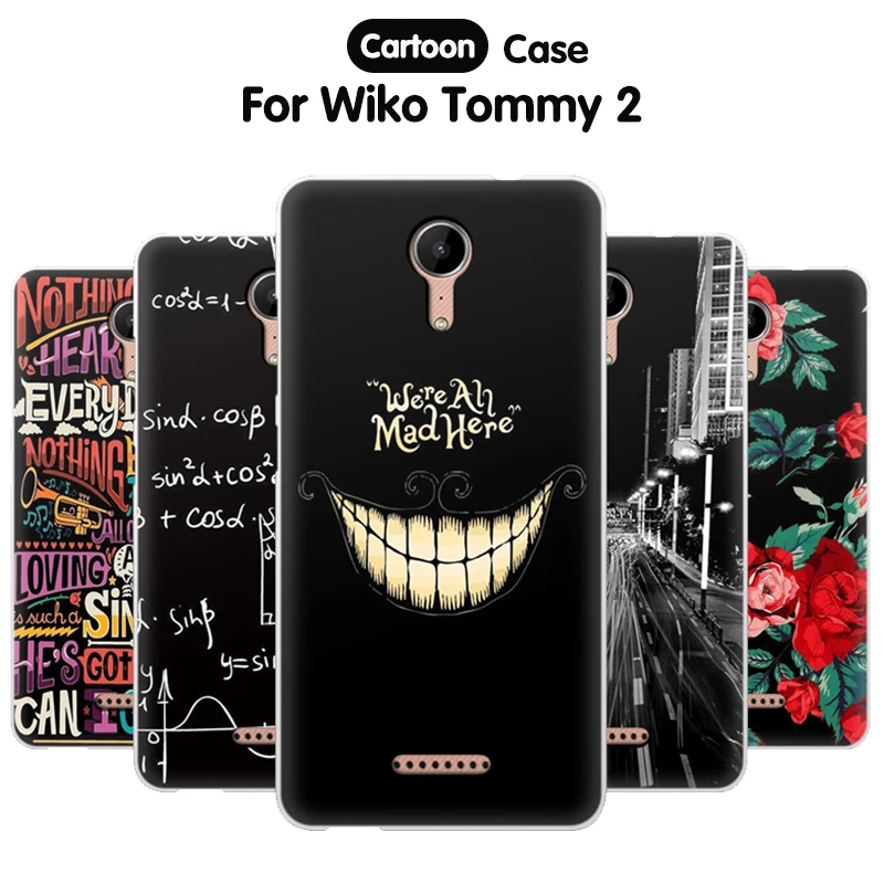 Милый мультяшный чехол EiiMoo для телефона s Wiko Tommy 2 Чехол Tommy2 силиконовый 3D мягкий