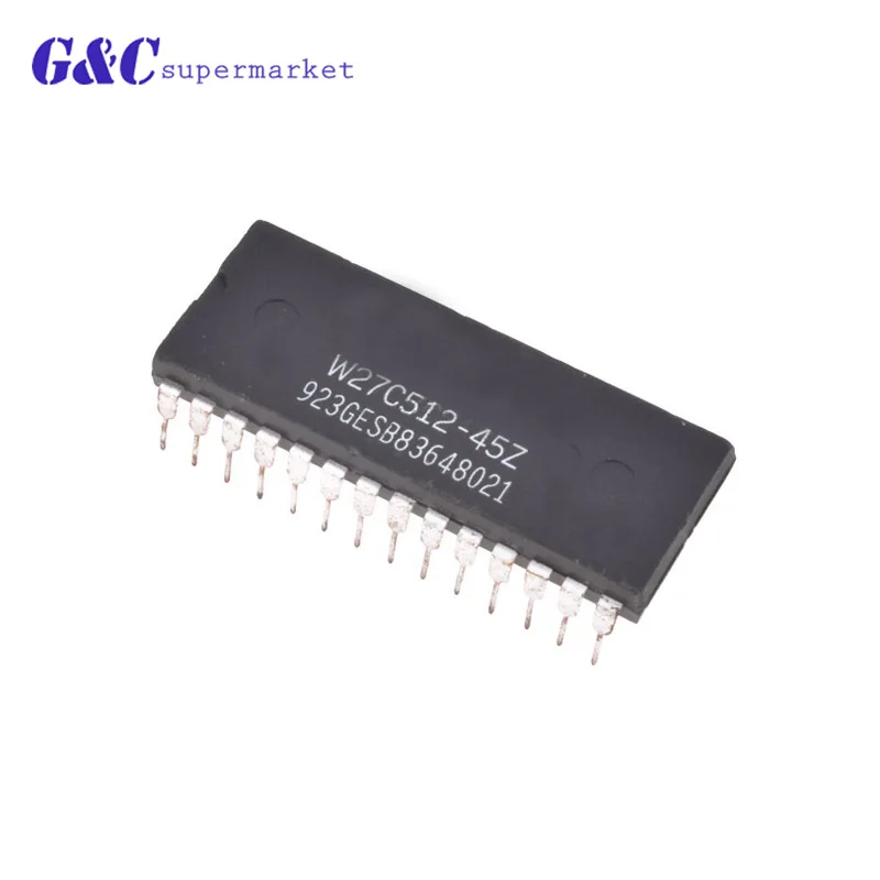 Электростираемый ИС EPROM IC W27C512 45Z 45 64K X 8|Интегральные схемы| |