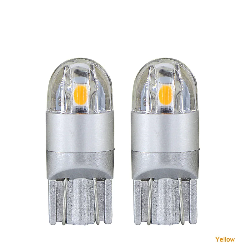 SAARMAT 2* штук T10 W5W светодиодный лампы 3030 SMD 168 194 автомобильные аксессуары Габаритные огни для чтения номер лампа сигнала поворота Авто moto 300Lm 12 V