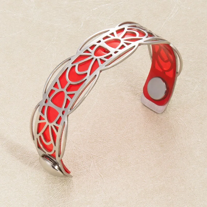 020 Кремо модные открытые браслеты/браслет набор для женщин Bijoux Yoiumit ювелирные изделия из нержавеющей стали сменные кожаные браслеты - Окраска металла: 020