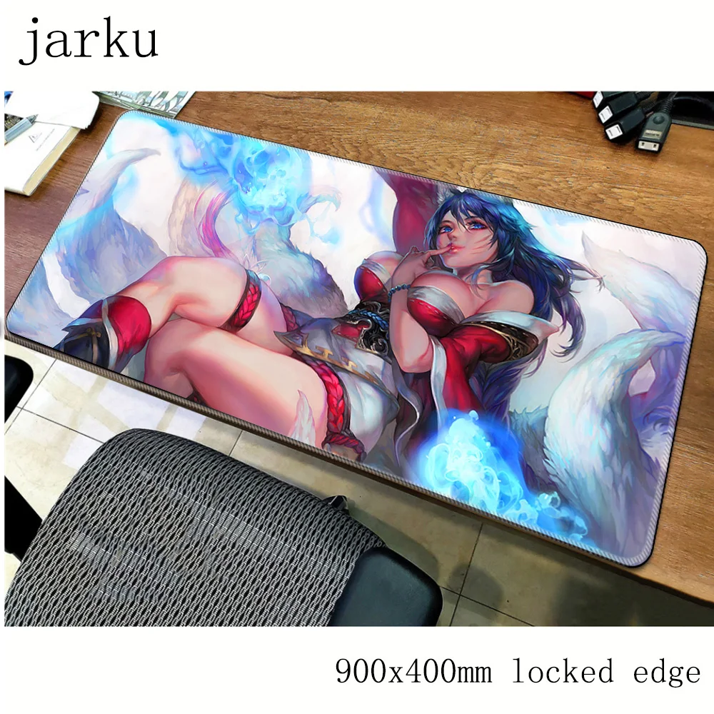 Коврик для мыши Ahri 900x400x3 мм игровой коврик аксессуары ноутбука и ПК эргономичный |
