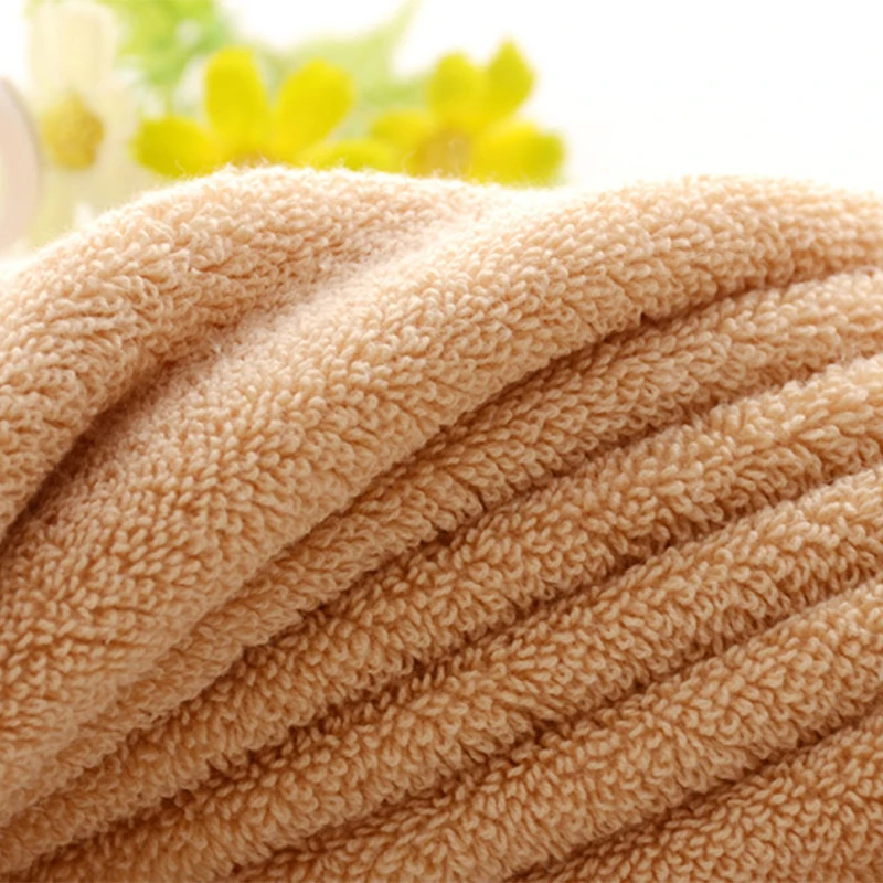 

ROMORUS Brand 100% Cotton Thickened Towels Bath Beach Towel Soft Absorb Face Towel Quality Hotel Bathroom Washcloth Set 7 Colors