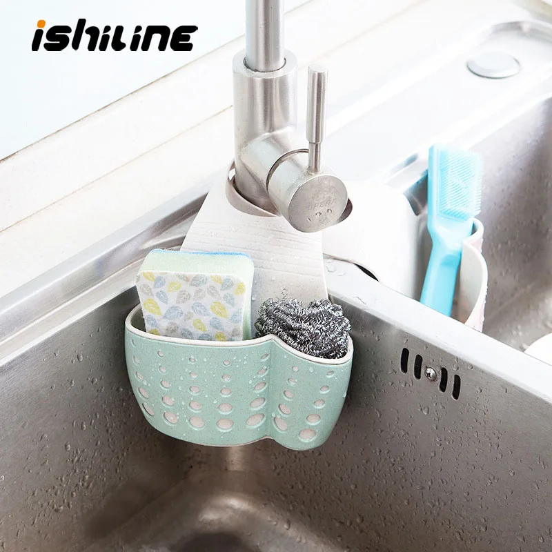 1 шт. Кухня губки сливной держатель пшеницы волокно стойка для хранения губок