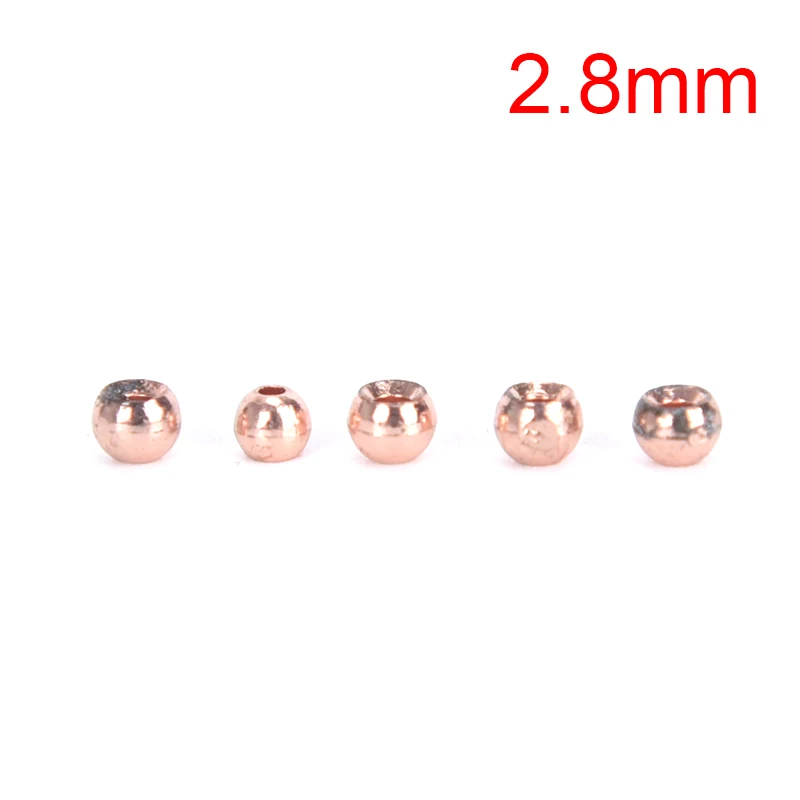 Бусины для вязания мух 5 шт. вольфрамовые бусины с прорезями материал 2/2 4/2 8/3 3 мм