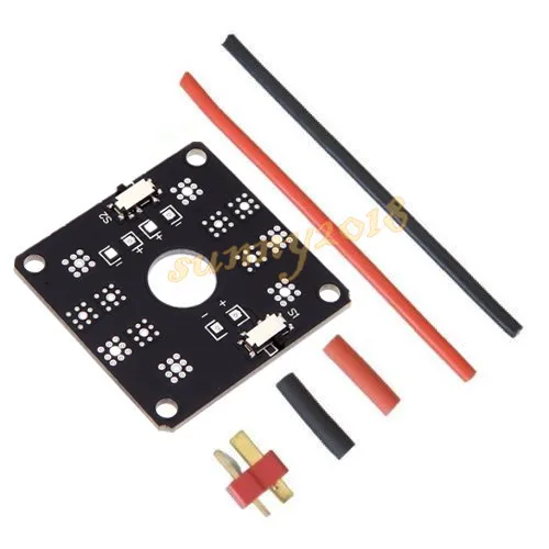 Qav250 cc3d Quadcopter Игровые джойстики LED Управление Мощность распределительный щит HUB