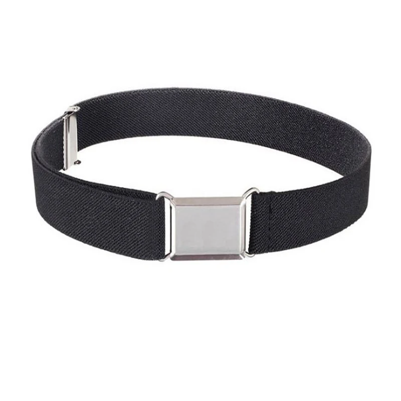 Детские однотонные штаны регулируемый пояс с поясом одежда эластичной резинкой