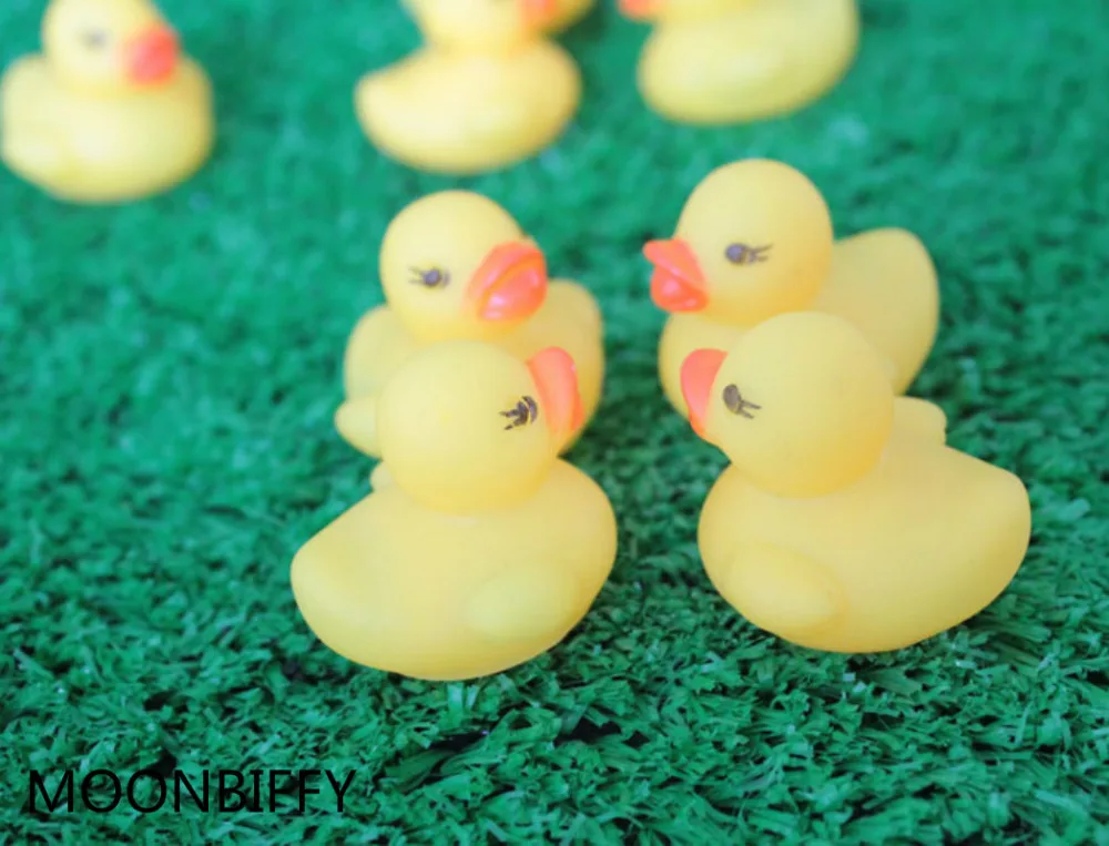 Дюжина(12) резиновая утка Duckie Baby Shower вода подарок на день рождения vee только для вас