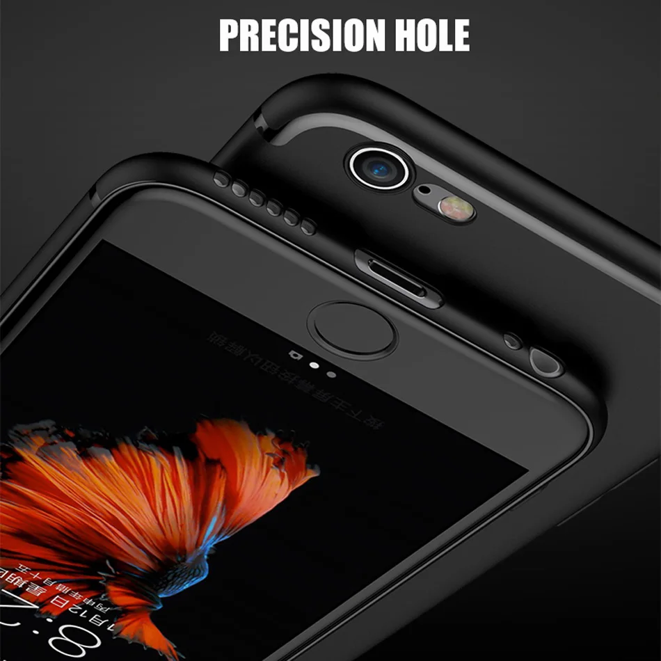 Чехол KOLPLER для iphone 6s мягкий чехол из ТПУ ультратонкий легкий матовый ударопрочный
