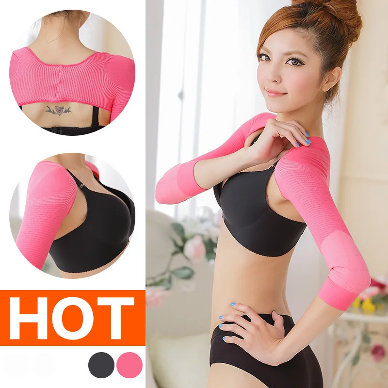 

Women Arm Shaper Back Shoulder Corrector Slimming Underwear Hot Shapers Humpback prevent Arm Control Shapewear 1pcs ssy40