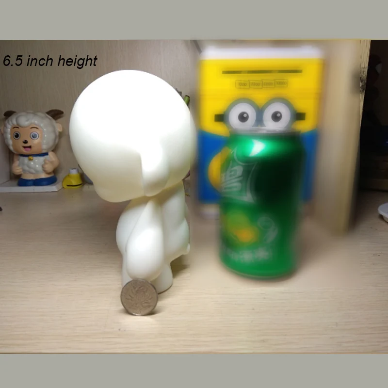 1 шт. 6,5 дюйма или 4 дюйма Kidrobot Munny DIY Краска виниловая кукла Фигурка кукла