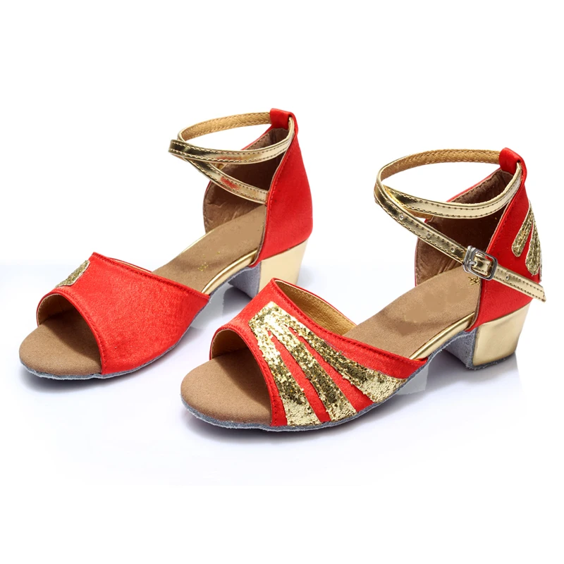 Новая обувь для латинских танцев на низком каблуке Обувь бальных сальсы танго