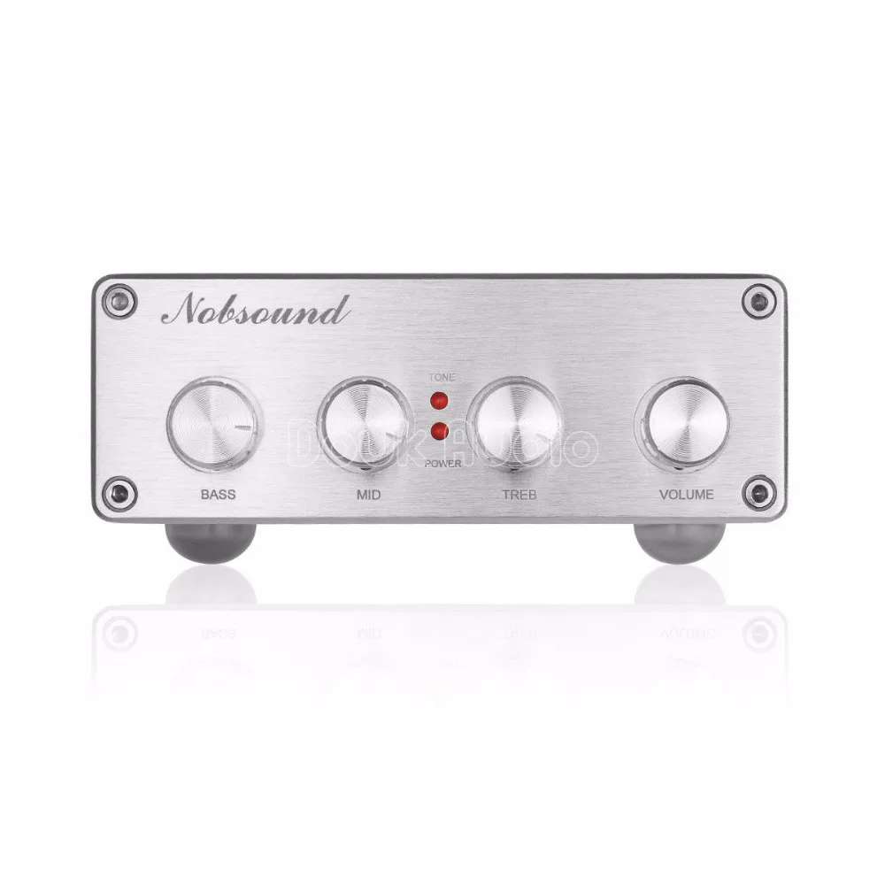 Усилитель звука Douk Audio Hi Fi предamp тройной/средний/бас сигнал контроллер NE5532 * 2 /