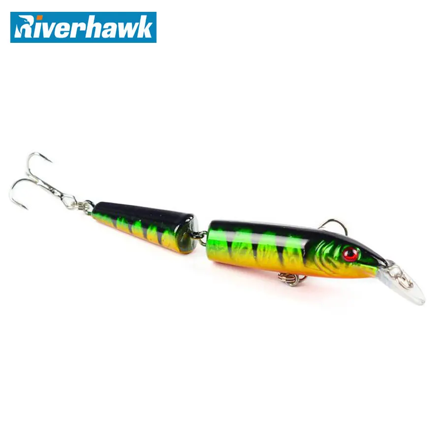 RiverHawk 2016 хорошая приманка для рыбалки minnow 5 шт. качественная профессиональная 10 см
