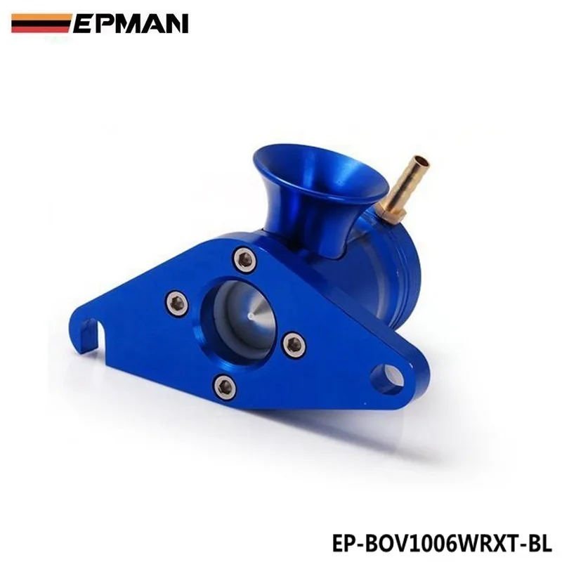 Болтовое крепление Turbo BOV выдувной клапан для Subaru 02 07 WRX STI EJ20/EJ25 цвет серебристый