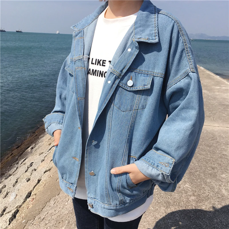 2017 Для женщин одноцветное Пальто для будущих мам осень весна джинсовая куртка