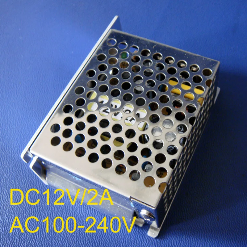 High quality 12V 2A Switching Power Supply 25W led converter power supply DC12V Adapter CE ROSH free shipping 5pcs/lot | Лампы и