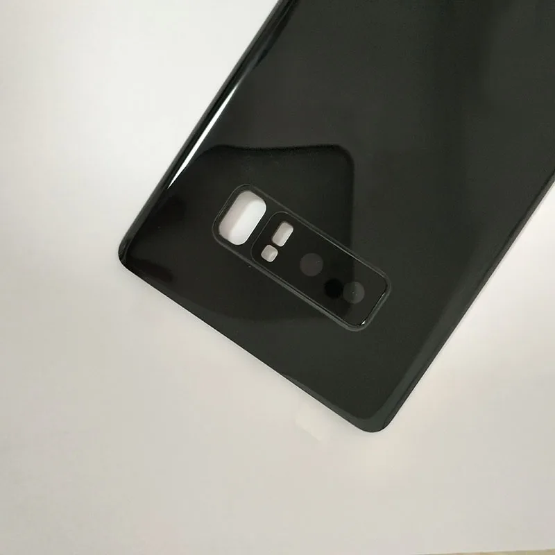 Батарея крышка Стекло Корпус для samsung Galaxy Note8 Note 8 N9500 SM-N9500 для задней панели телефона Батарея дверь задняя Стекло чехол