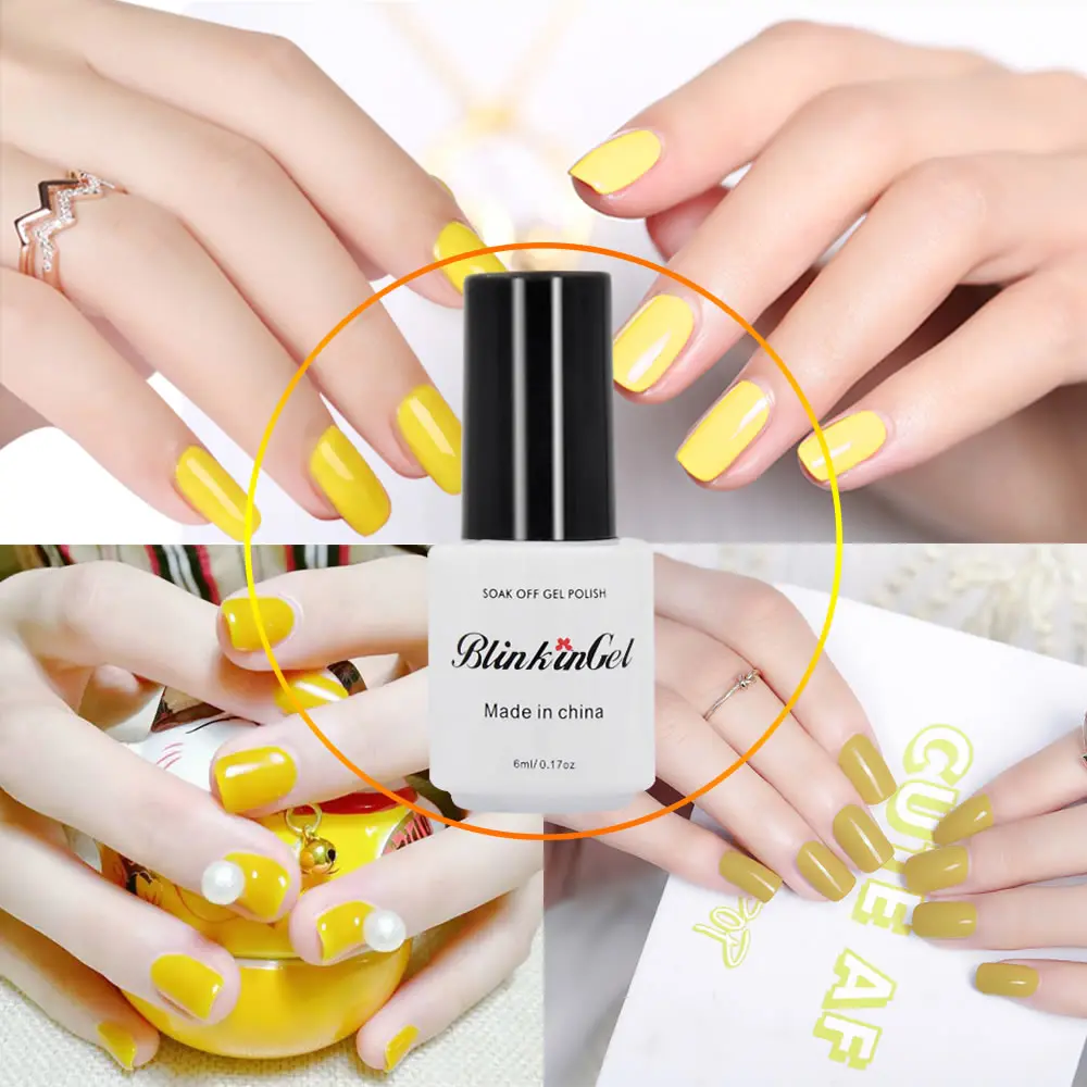 BlinkinGel 1 шт. полуперманентный Гель лак Vernis счастливый для ногтей распродажа УФ