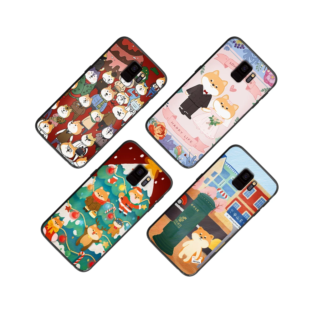 Искусство рисовать картину маслом Косплей shiba Лисья Секретная служба (inu для samsung