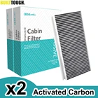 2 шт., автомобильный фильтр для пыльцы XS4Z19N619AA YS4Z19N619AA, для Ford Focus Transit Connect 2002 2003