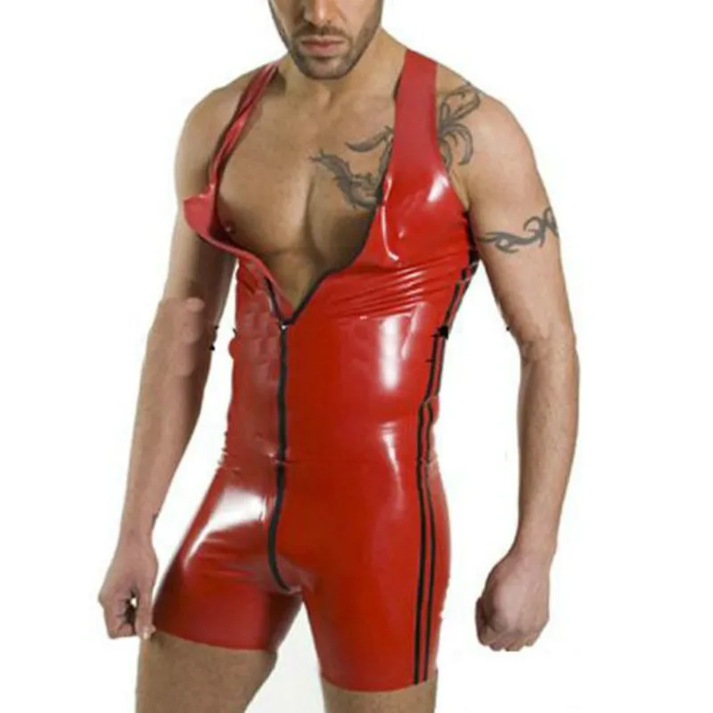 Новинка мужской костюм для геев одежда мужское нижнее белье красные шорты из