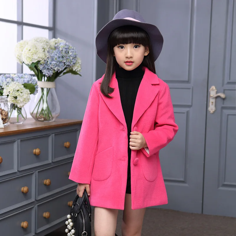 Осень Дети сладкий Детская куртка пальто на весну-осень Модная одежда для детей