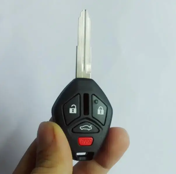 Новый запасной корпус дистанционного ключа чехол без Fob для MITSUBISHI 2007 2013 4 кнопки