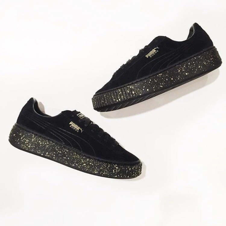 New PUMA FENTY Suede Cleated Creeper Womens First Generation Rihanna Classic Basket Tone Simple Badminton Shoes Size 36-39 | Спорт и