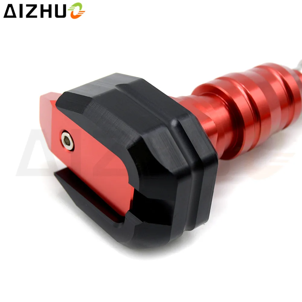 AIZHUO Motorcycle Falling Protection motor Aluminum Alloy Frame slider Engine Case Sliders protection For Ducati monster 1200 | Автомобили