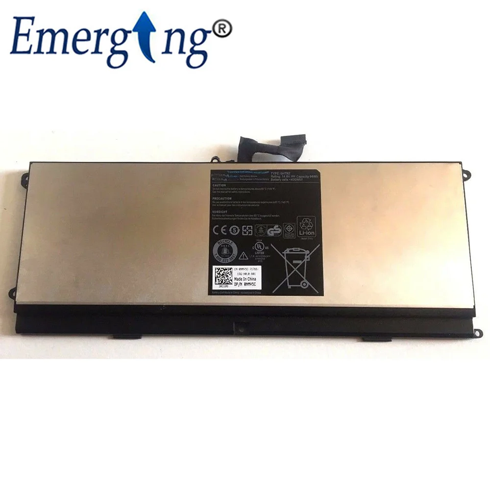 14,8 v 64WH OHTR7 ноутбук Батарея для Dell XPS 15z L511Z OHTR7 0HTR7 NMV5C 0NMV5C 75WY2 075WY2
