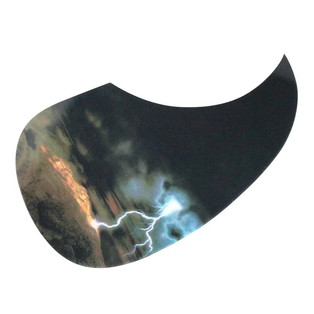 Профессиональный Стильный lightning Акустическая гитара pick guard pick Guard стикер для 4" и 41" Акустическая гитара