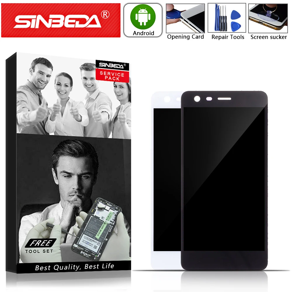 5 0 &quotОригинальный ЖК-дисплей сенсорный экран дигитайзер для NOKIA 2 TA-1007 TA-1029 TA-1023