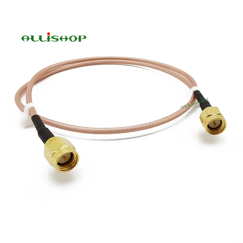 Соединитель SMA штекер RF обжимной кабель RG316 разъем Штекер Перемычка Pigtail Wi Fi