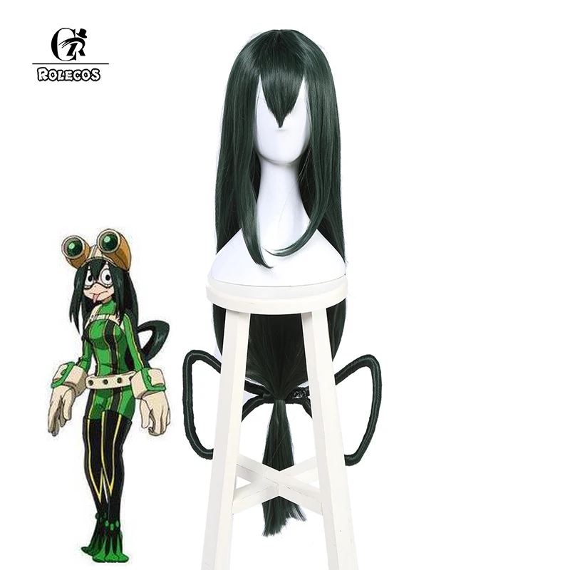 ROLECOS аниме HMA Косплей Asui Tsuyu косплей аксессуары для волос женщин синтетические