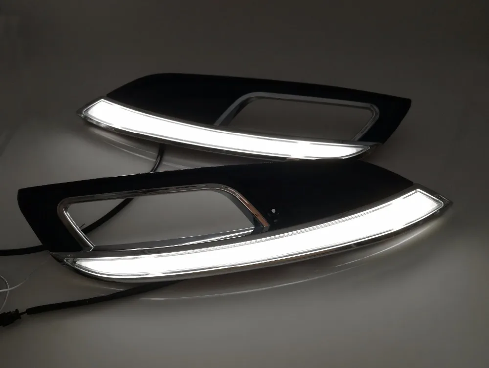 2 шт./компл. 12В 6000 К светодиодный DRL дневные ходовые огни комплект для KIA K3 2013 2014 2015 с