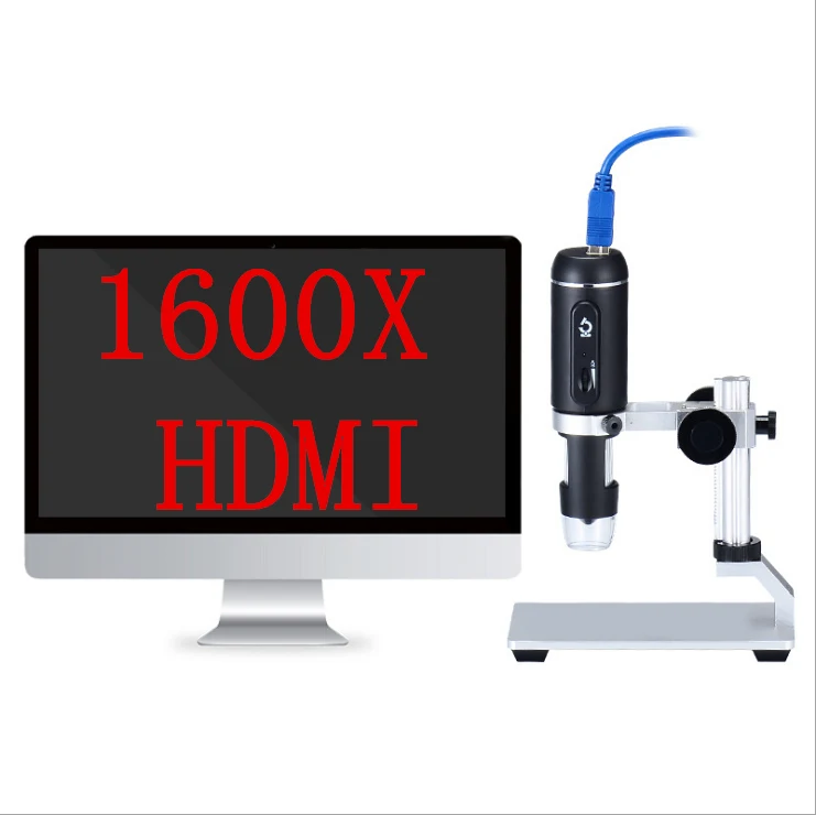 Мегапиксели 1600X 8 СВЕТОДИОДНЫЙ Цифровой Микроскоп USB эндоскоп камера микроскоп