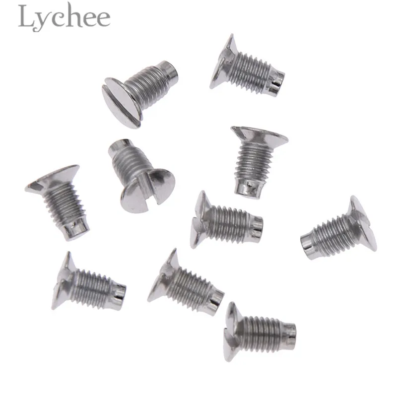 Lychee Life 10 шт. винты для промышленных швейных машин игольчатая пластина запчасти