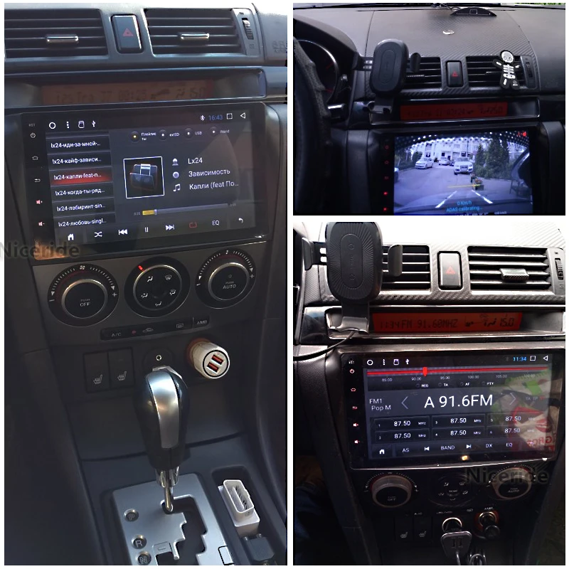 9 дюймов Android 7 1 GPS навигация автомобильный Радио плеер для 2004-2009 Mazda 3 с Bluetooth WIFI