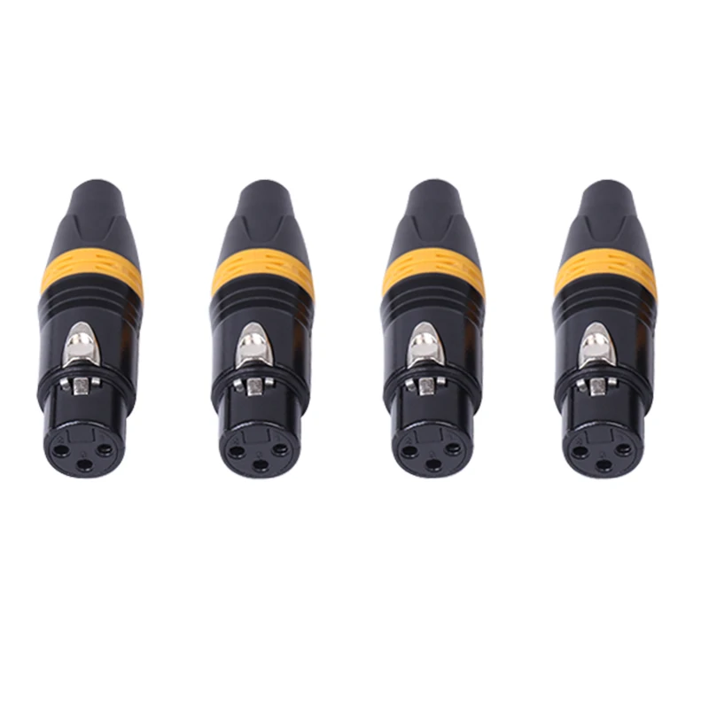 Choseal 30th anniversary QD2002B XLR Женский Аудио Микрофон Кабельный разъем пушки адаптер для