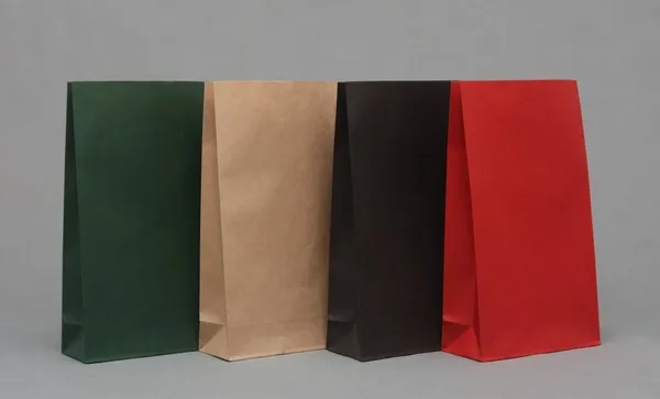 Высококачественный пакет из крафт бумаги 9 цветов праздничный подарок/сумка для