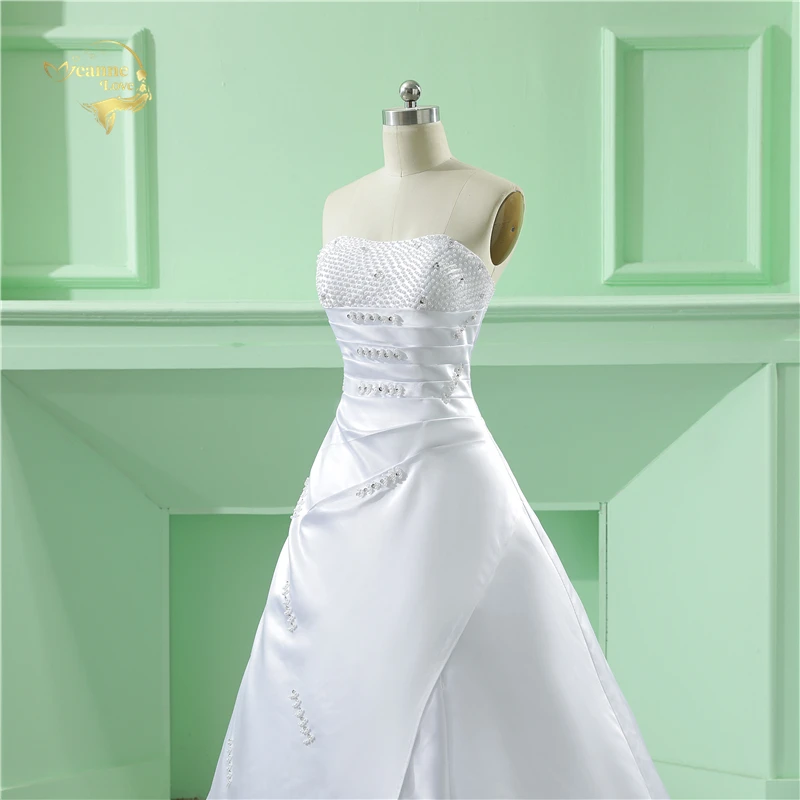 Оптовая Продажа Vestido De Noiva 2021 классический дизайн идеально Casamento жемчуг