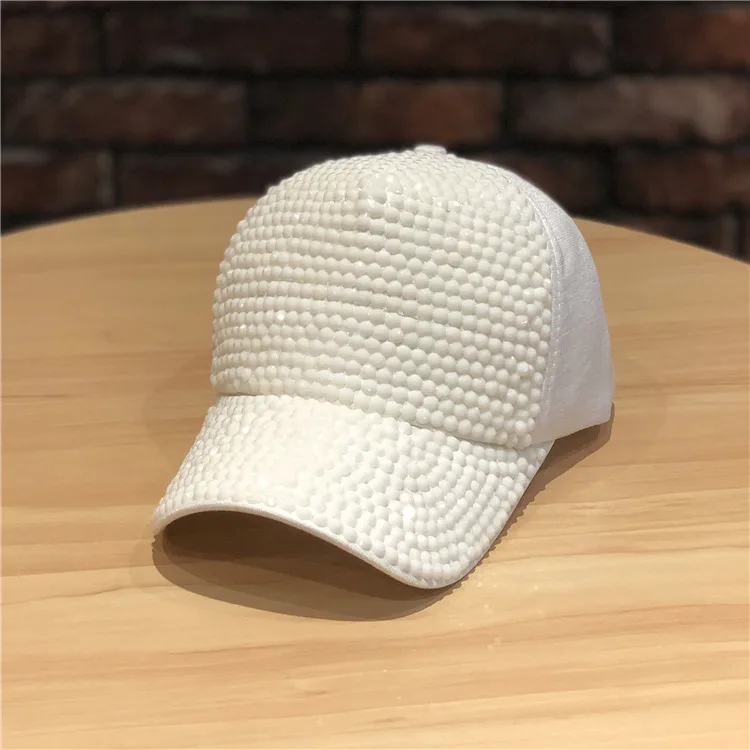 Молочно-Белый 01907-jiejia-handmade ins стиль моды бейсбольная кепка мужчины женщины досуг шляпа - Цвет: Молочно-Белый