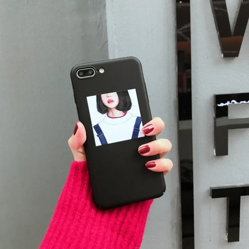 POBLU для iphone X Мода Cool Girl чехол телефона 6 S 7 8 Plus задняя крышка забавные джинсы с