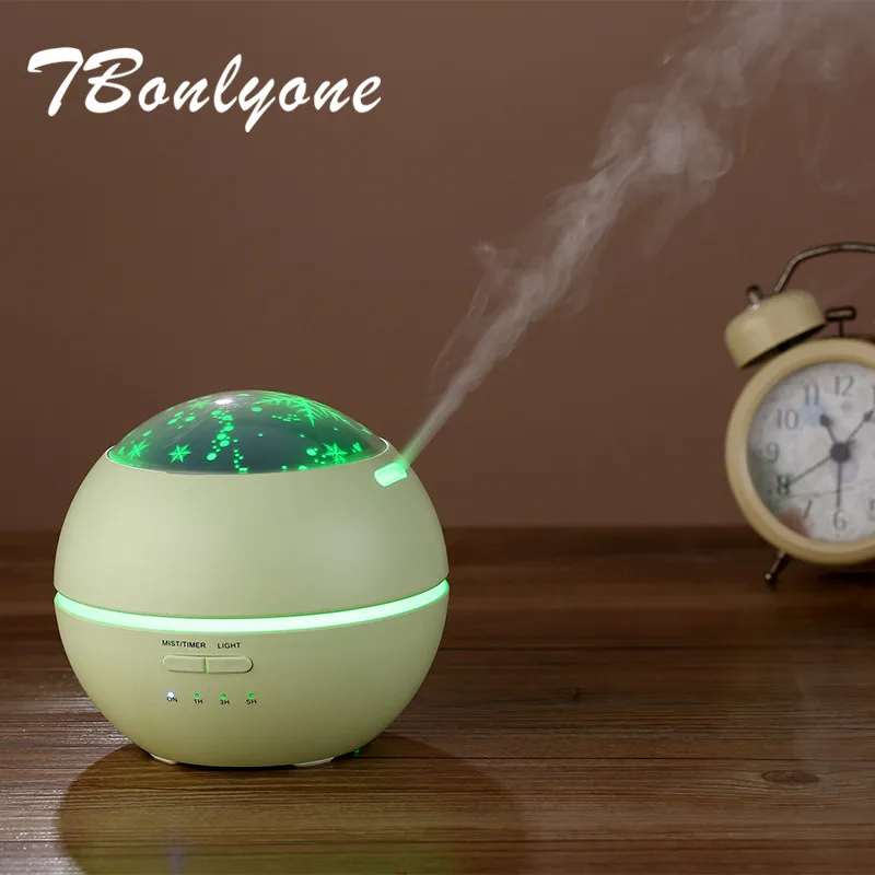 TBonlyone 150 мл проектор ультразвуковой диффузор Арома лампа тумана Электрический