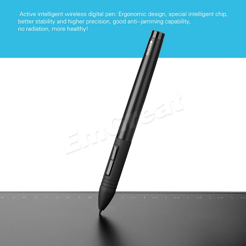 Обновленная профессиональная версия Huion 1060 Plus Графический чертеж цифровой планшет+ кард-ридер 8G sd-карта 5080 LPI 12 Экспресс-ключей+ сумка+ перчатка
