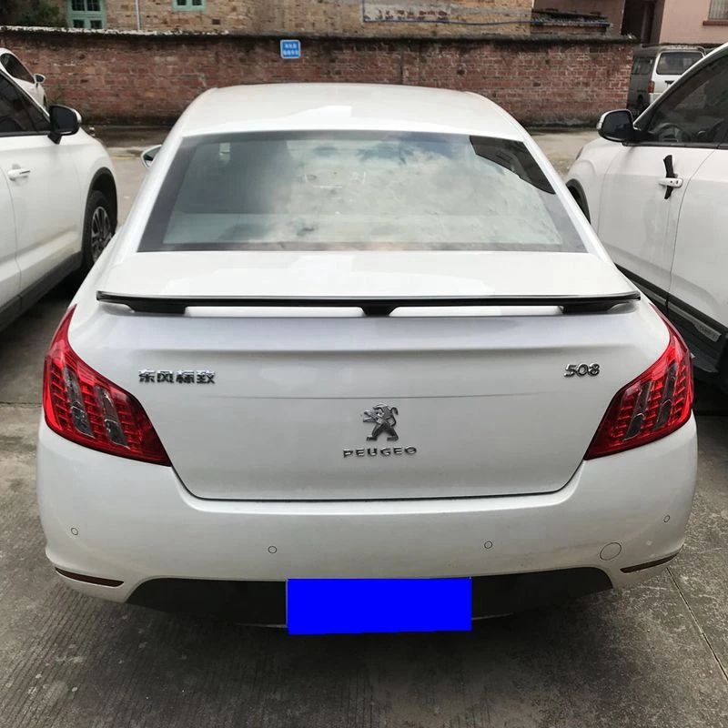 Высококачественный спойлер из АБС пластика для Peugeot 408 508 праймер заднего крыла
