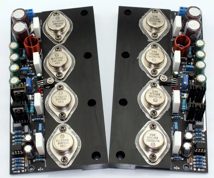 DC25-35V 20W MJ15024 / MJ15025 без отзывы Плата усилителя класса А | Электроника