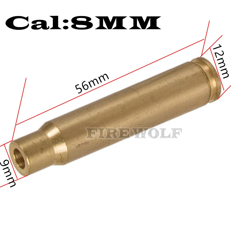 Огонь волк охота лазерный прицел красного цвета Cal.308. 45. 38. 30 Cal 7 мм 8 9 Cal.303 300 30win