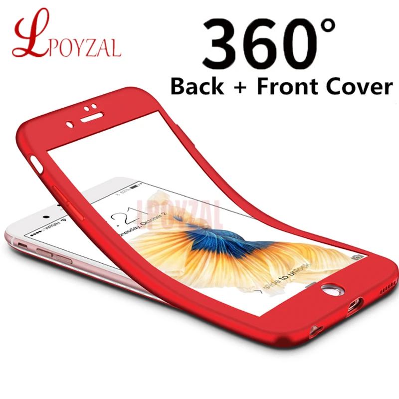 Luxury 360 Full body protection phone Case For iphone X XS MAX XR Soft Silicone TPU Slim Back Cover iPhone 8 7 6 6S Plus 5S |